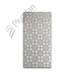 Piyadan Kod:125-3 Gümüş Yıldız Desen 30×60 Karolam