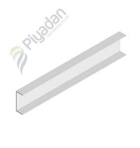 Piyadan Clipin Çevre C Profili Ral 9016 Beyaz