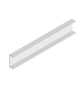 Piyadan Clipin Çevre C Profili Ral 9016 Beyaz