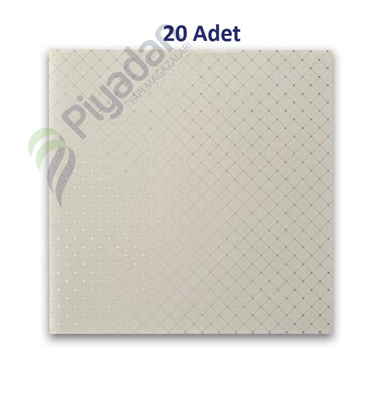 Piyadan 60×60 Plastik Tavan Panel(HM30 7,20PK) 20 Adet
