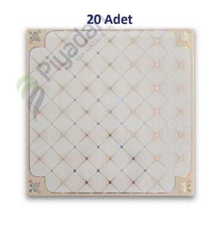 Piyadan 60×60 Plastik Tavan Paneli (Petek 7,20PK) 20 Adet