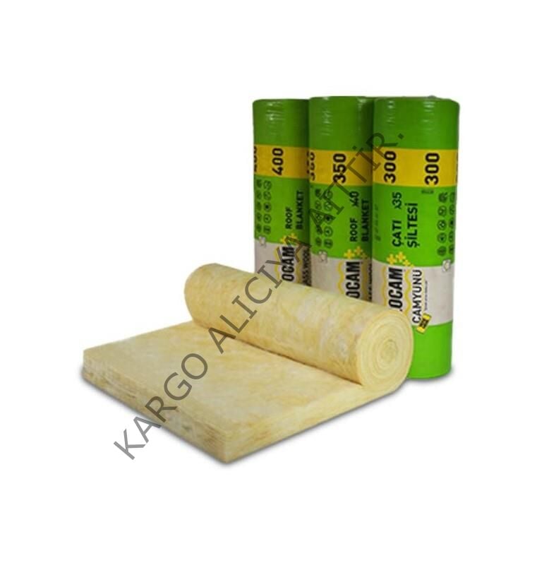 İzocam Camyünü Çatı Şiltesi 10cm 9KG/m3 9,60m2/Top