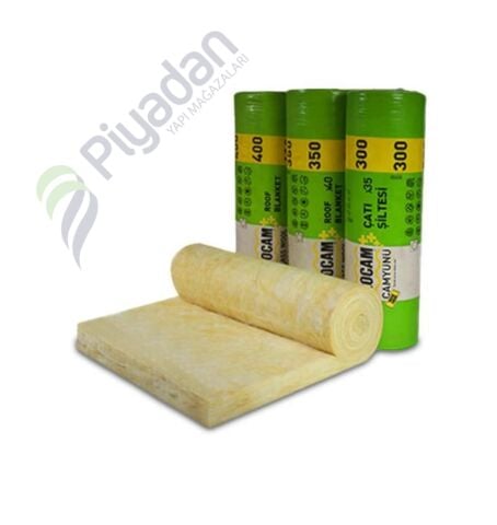 İzocam Camyünü Çatı Şiltesi 10cm 9KG/m3 9,60m2/Top