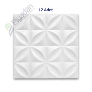 Piyadan Tavan Kaplama Yonca 50×50×1,00cm 12 Adet
