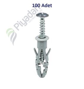 Star Plst 8*40 Euro Standart Dübel Vidalı 00-04-01 (100 Adet)