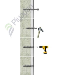 Star Plst 8*80 Boşluk Tuğla Dübel Vidalı 00-08-01 (100 Adet)