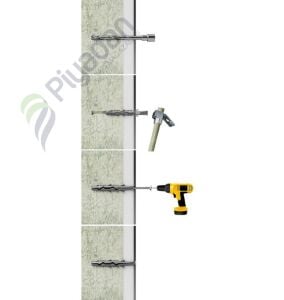 Star Plst 8*80 Boşluk Tuğla Dübel Vidalı 00-08-01 (100 Adet)