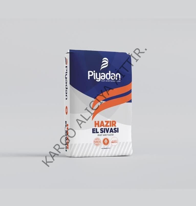 Piyadan Çimento Esaslı Hazır El Sıvası (25KG/Trb)