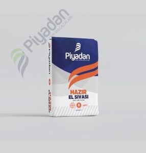 Piyadan Çimento Esaslı Hazır El Sıvası (25KG/Trb)