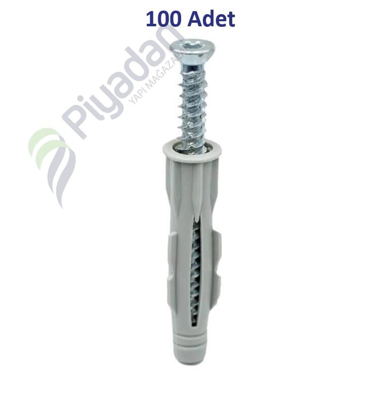 Star Plst 8*50 Speco Roket Dübel Vidalı 00-05-01 (100 Adet)