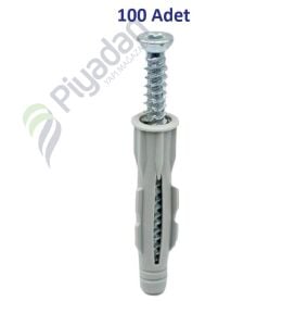 Star Plst 8*50 Speco Roket Dübel Vidalı 00-05-01 (100 Adet)