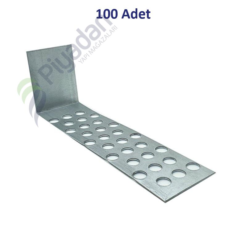 Piyadan Gazbeton Ankraj Laması 15cm 0,80mm (100 Adet)