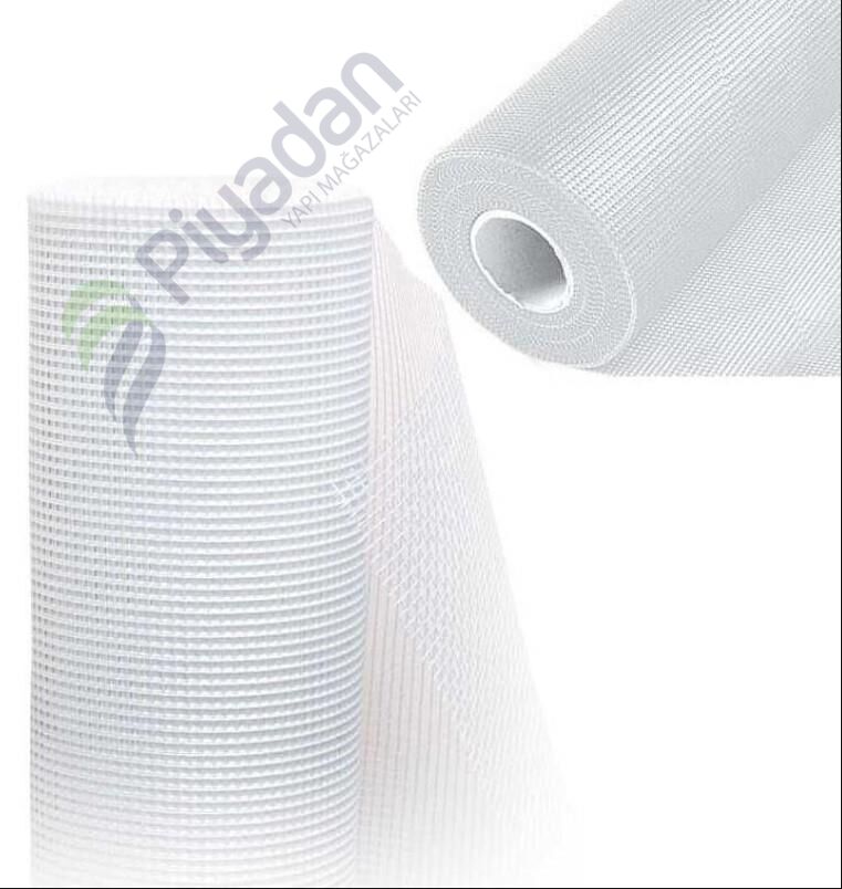 Piyadan 75 Gram Beyaz Alçı Filesi (50m2/Top)