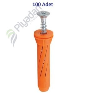 Star Plst 8*50 Pael Dübel Vidalı 02-08-01 (100 Adet)