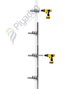 Star Plst 12*25 Turbolet Alçı Levha Dübel Vidalı (100 Adet)