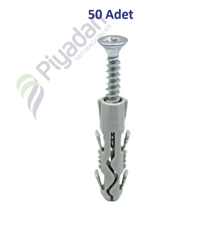 Star Plst 12*60 STtandart Dübel Vidalı 00-07-01 (50 Adet)