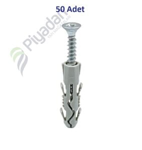 Star Plst 12*60 STtandart Dübel Vidalı 00-07-01 (50 Adet)