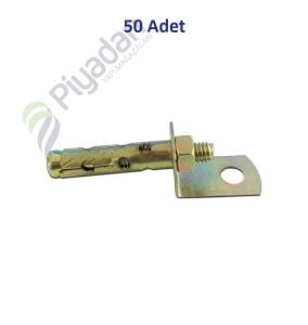 Piyadan Çelik Dübel (50 Adet)