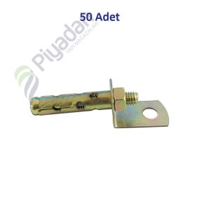 Piyadan Çelik Dübel (50 Adet)