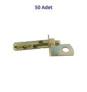 Piyadan Çelik Dübel (50 Adet)