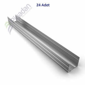 Piyadan Tu Profili 3mt 0,35mm (24 Adet)