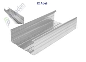 Piyadan Tc Profili 3mt 0,38mm (12 Adet)