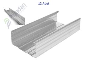 Piyadan Tc Profili 3mt 0,38mm (12 Adet)