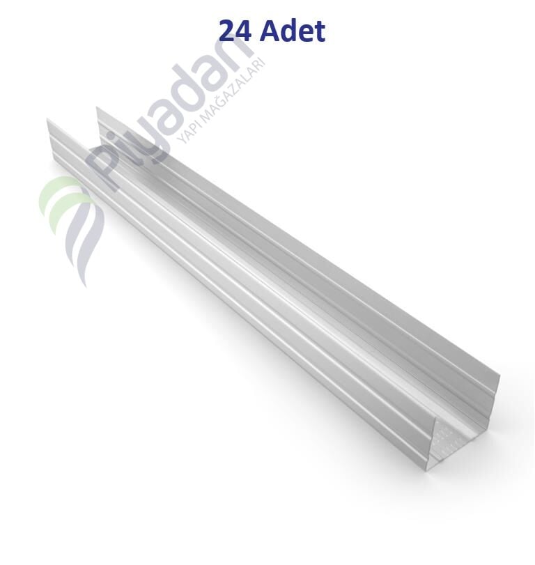 Piyadan Tu Profili 3mt 0,40mm (24 Adet)