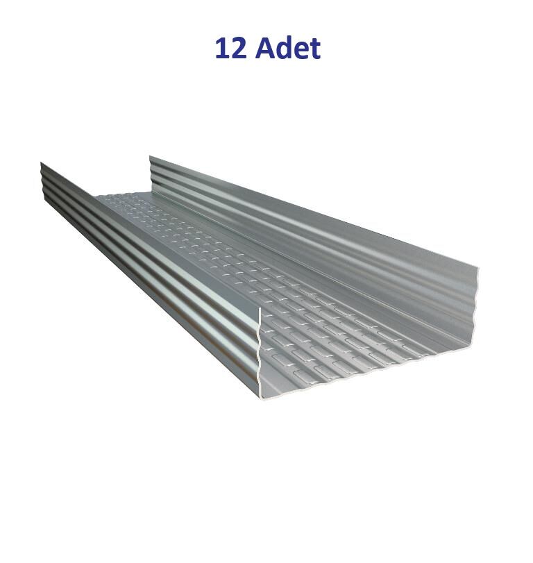 Piyadan Du 75mm Profil 3mt (12 Adet)