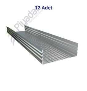 Piyadan Du 75mm Profil 3mt (12 Adet)