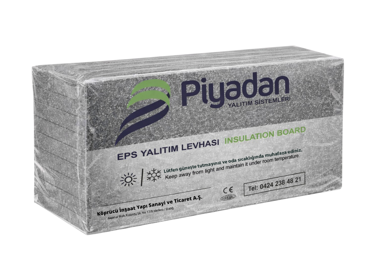 Piyadan Eps 5cm 16 Dns Karbonlu (5m2/Pkt)