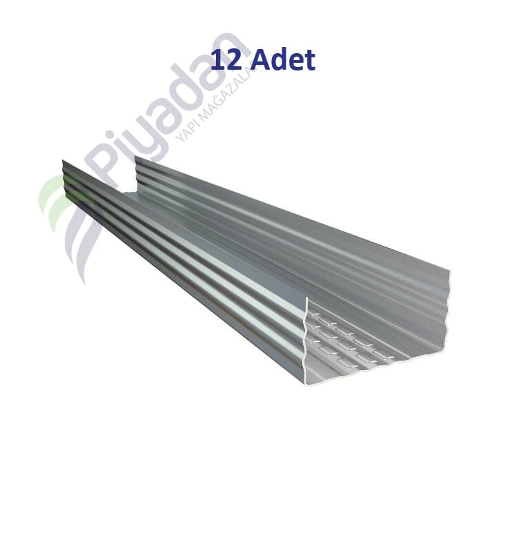 Piyadan Du 50mm Profil 3mt (12 Adet)
