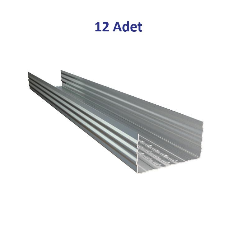 Piyadan Du 50mm Profil 3mt (12 Adet)