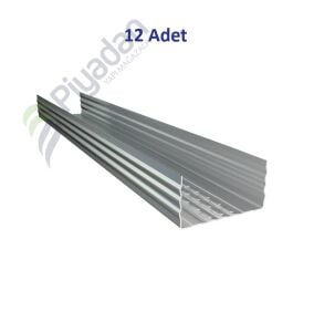 Piyadan Du 50mm Profil 3mt (12 Adet)