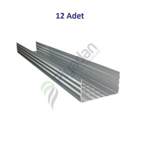 Piyadan Du 50mm Profil 3mt (12 Adet)