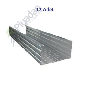 Piyadan Dc 75mm Profil 3mt (12 Adet)