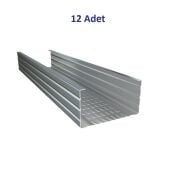 Piyadan Dc 75mm Profil 3mt (12 Adet)
