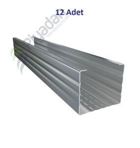 Piyadan Dc 50mm Profil 3mt (12 Adet)