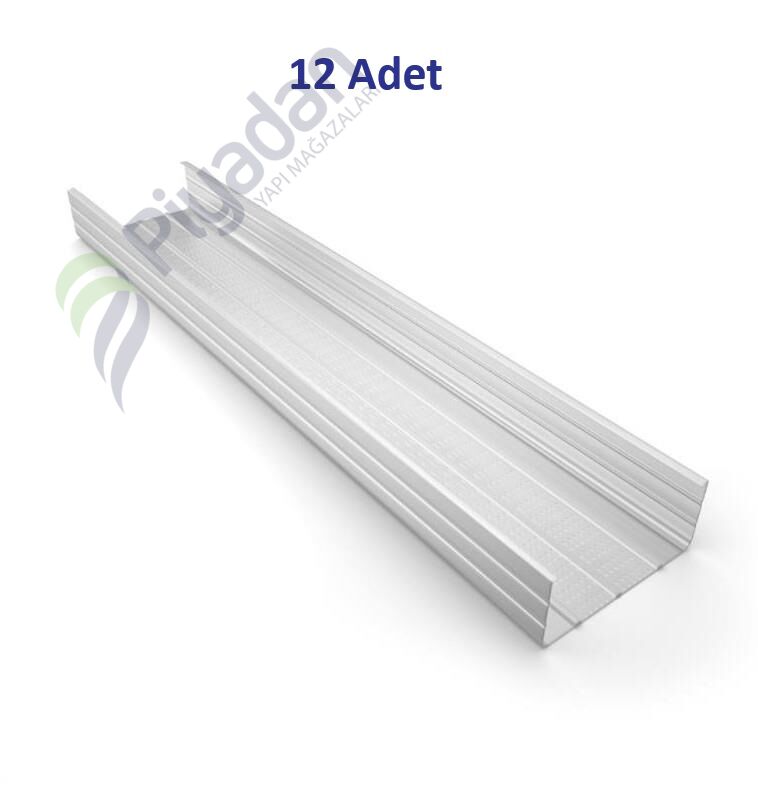 Piyadan Tc Profili 3mt 0,45mm (12 Adet)