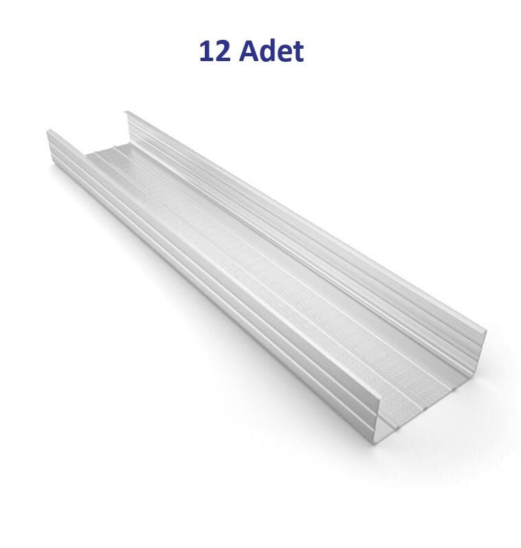 Piyadan Tc Profili 3mt 0,45mm (12 Adet)