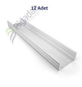 Piyadan Tc Profili 3mt 0,45mm (12 Adet)