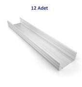 Piyadan Tc Profili 3mt 0,45mm (12 Adet)