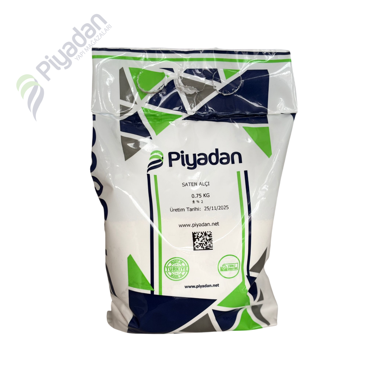 Piyadan Saten Perdah Alçısı (0,75 KG/Trb)