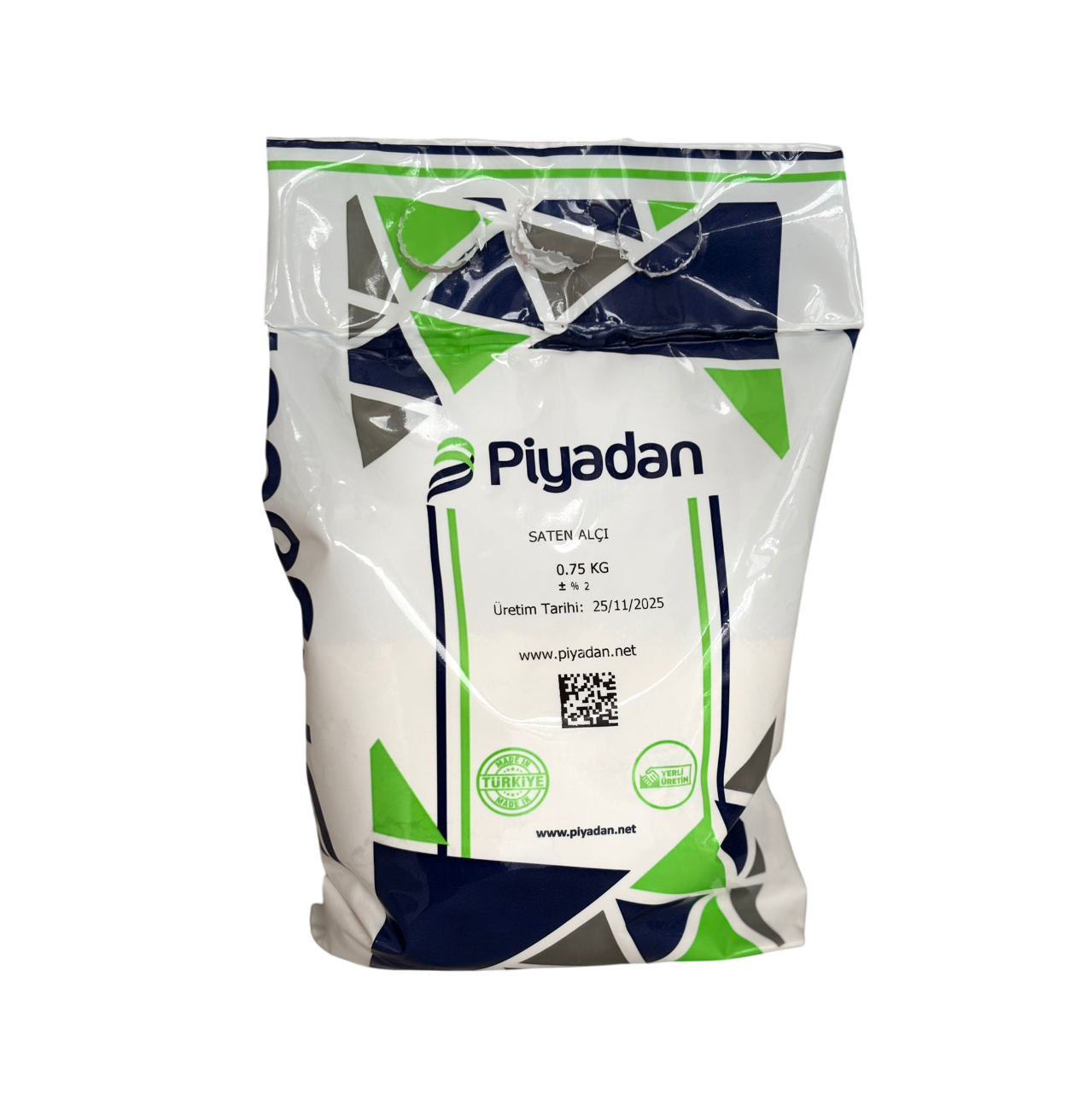 Piyadan Saten Perdah Alçısı (0,75 KG/Trb)