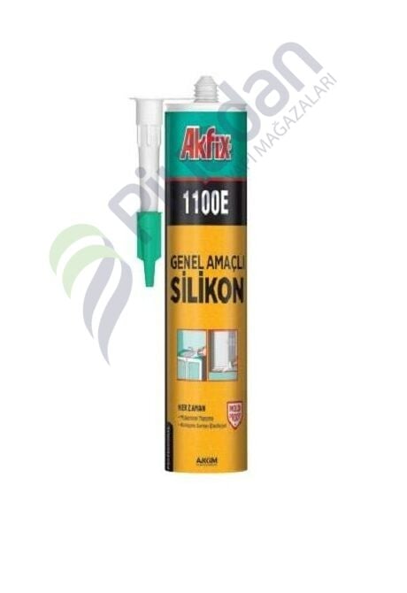 Akfix Şeffaf Silikon 1100E SA141 280 Gram