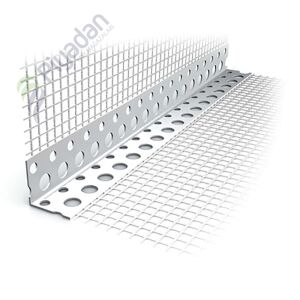 Piyadan 7x7 A Clas Beyaz Pvc Fileli Köşebent 2,5mt