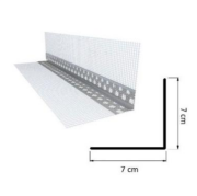 Piyadan 7x7 A Clas Beyaz Pvc Fileli Köşebent 2,5mt