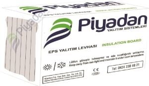 Piyadan Eps 4cm 18 Dns Düz Beyaz (6m2/Pkt)