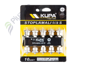 Kupa Stoplamalı Bits Uç Ph2 (10Adet/Paket)