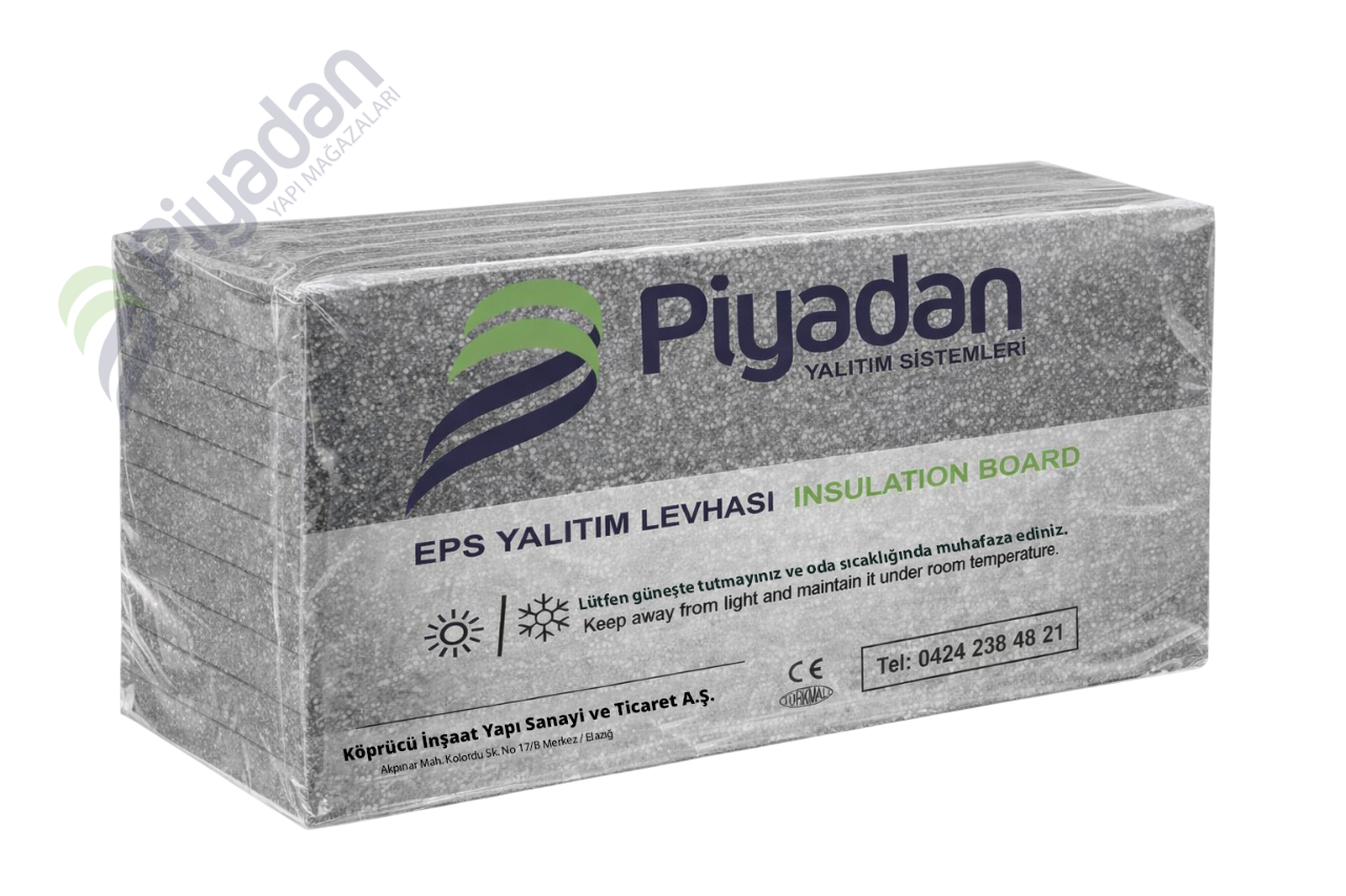 Piyadan Eps 8cm 16 Dns Karbonlu (3,00m2/Pkt)